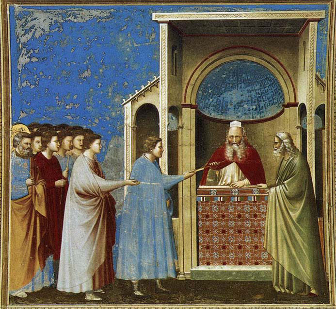 Bring of the Rods to the Temple
